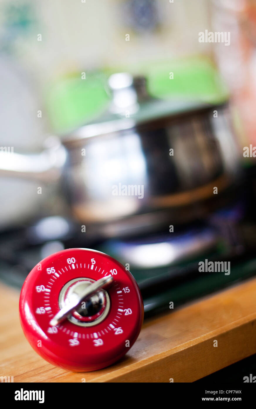 Eine Küche Timer, London, England, UK Stockfoto