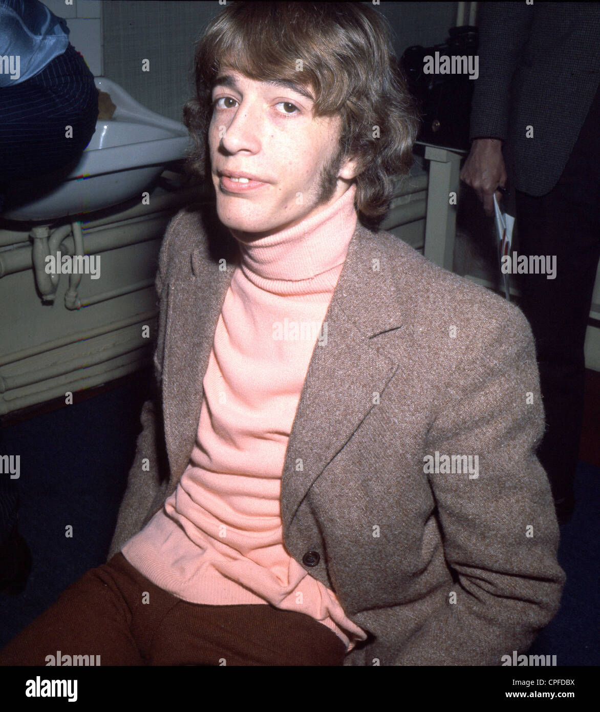 BEE GEES - Robin Gibb im Jahre 1968. Foto Tony Gale Stockfoto