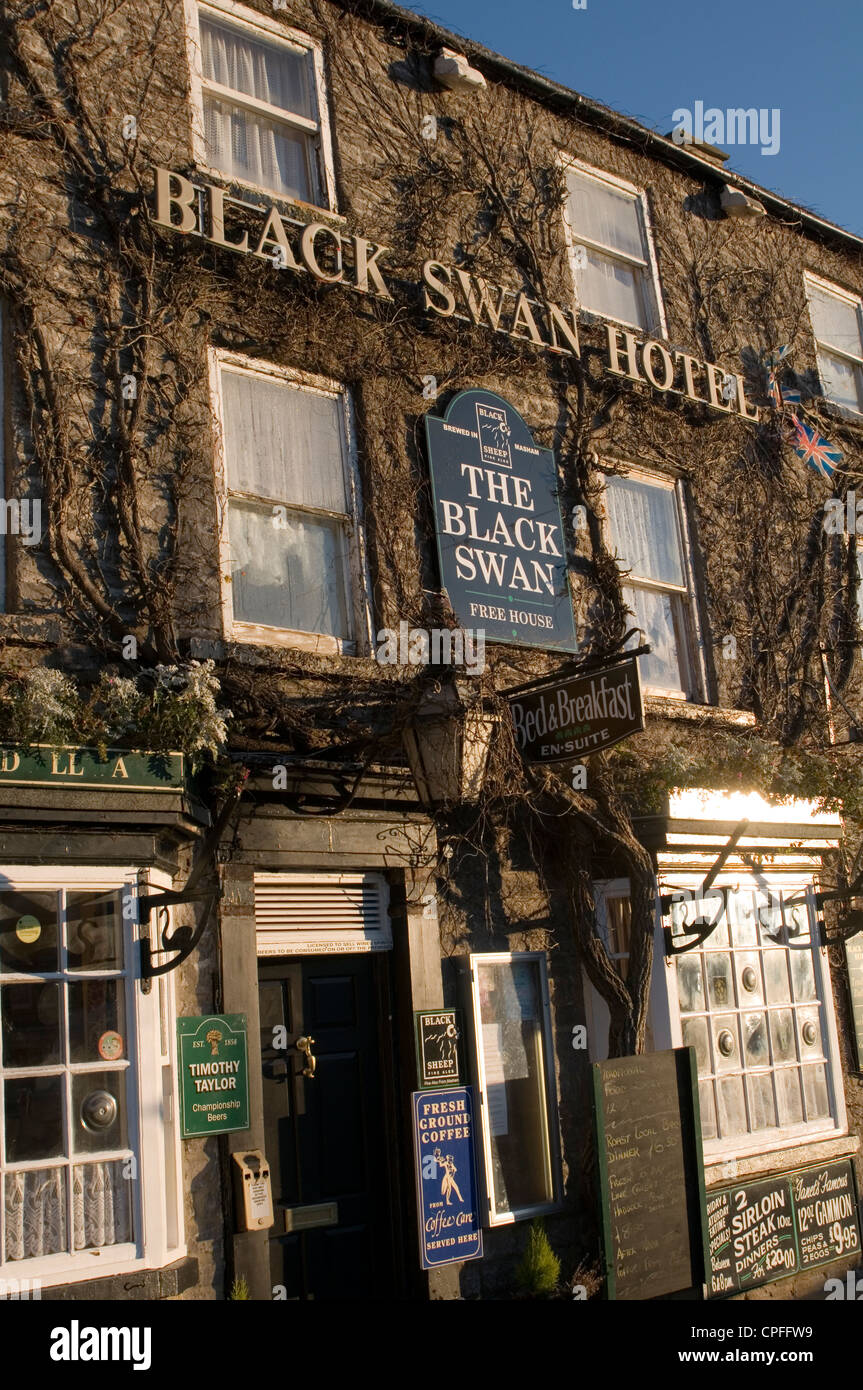 Black Swan Hotel, Leyburn, Wensleydale Yorkshire dales Stockfoto