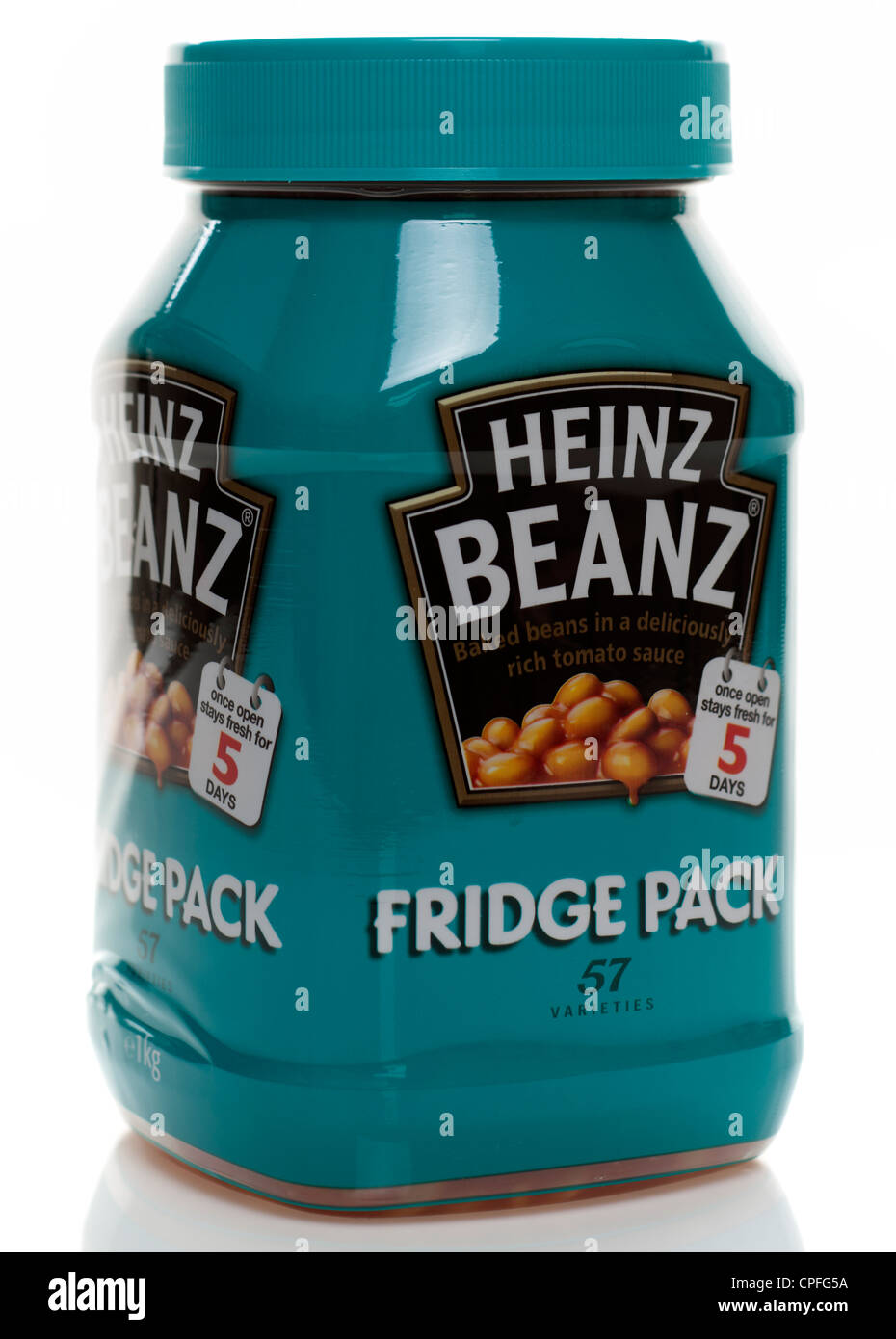 Heinz 57 Beanz Kühlschrank Pack Stockfoto