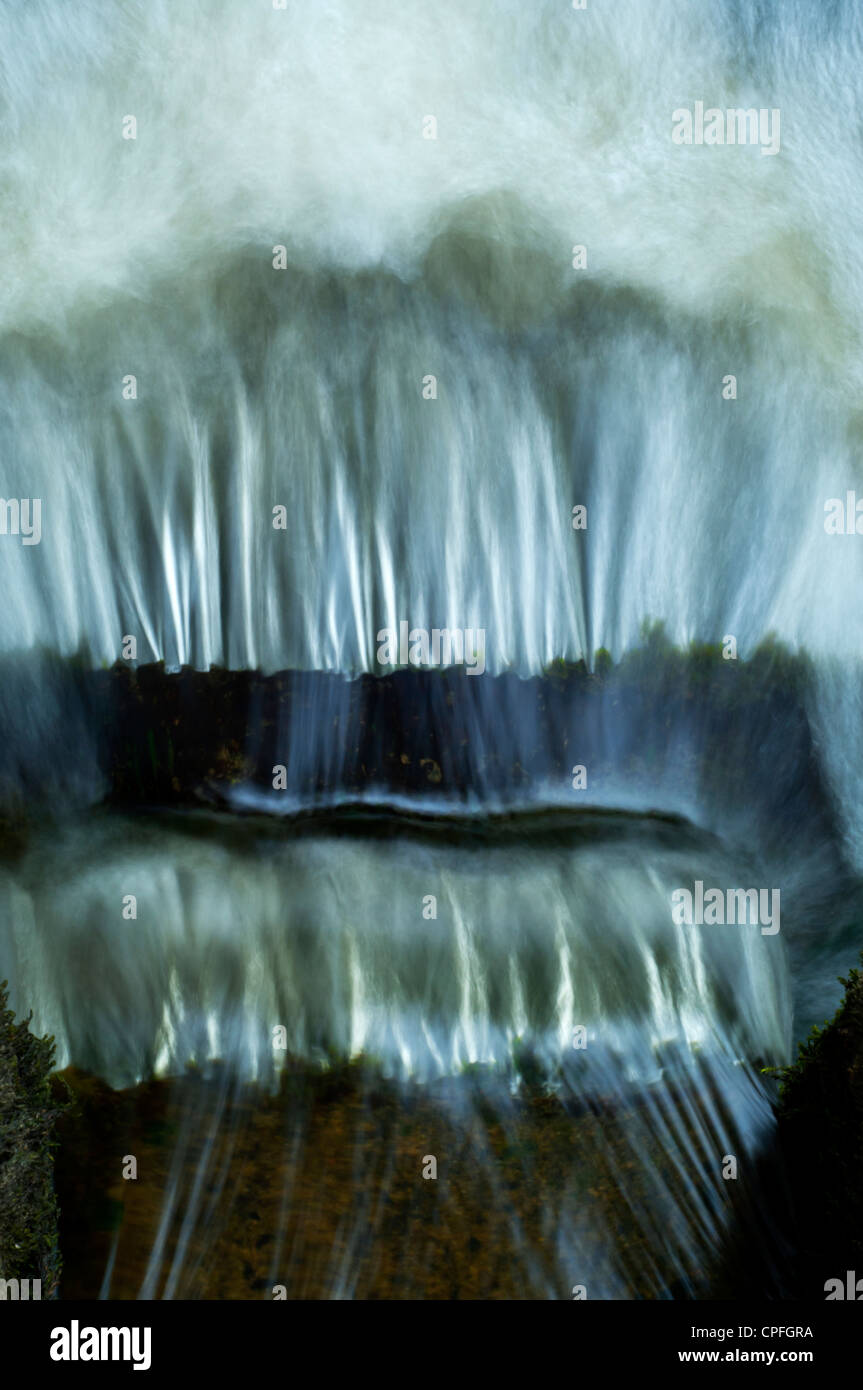 Fließendes Wasser Stockfoto