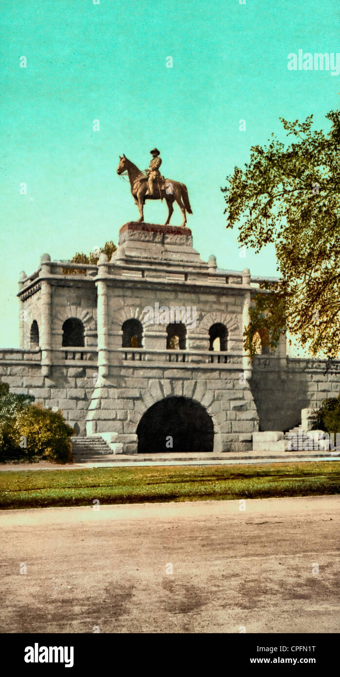 Grant Denkmal, Lincoln Park, Chicago, Illinois, ca. 1901 Stockfoto
