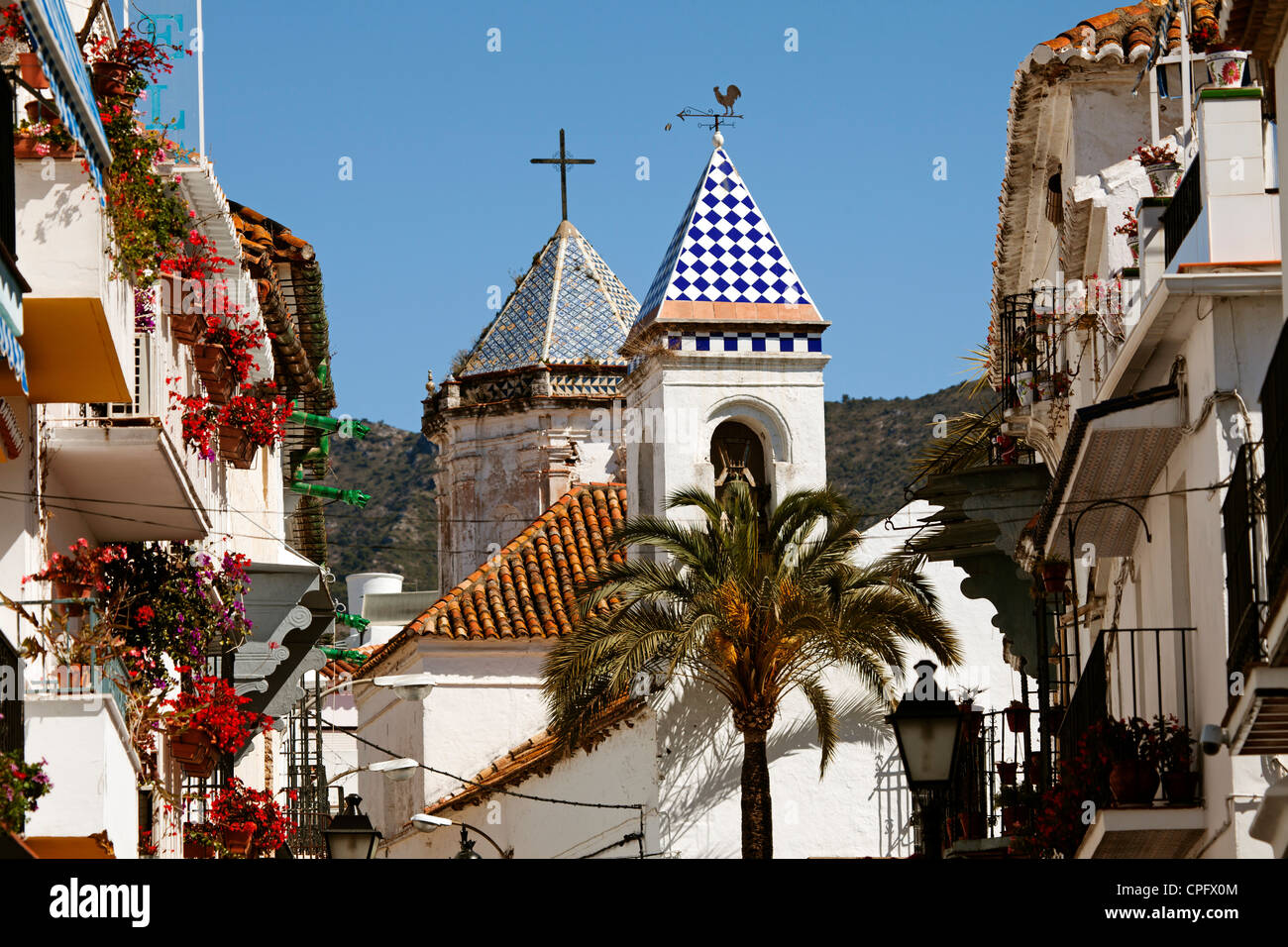 Hermitage Santo Cristo in der Altstadt von Marbella Malaga Costa del Sol Andalusia Spanien Stockfoto