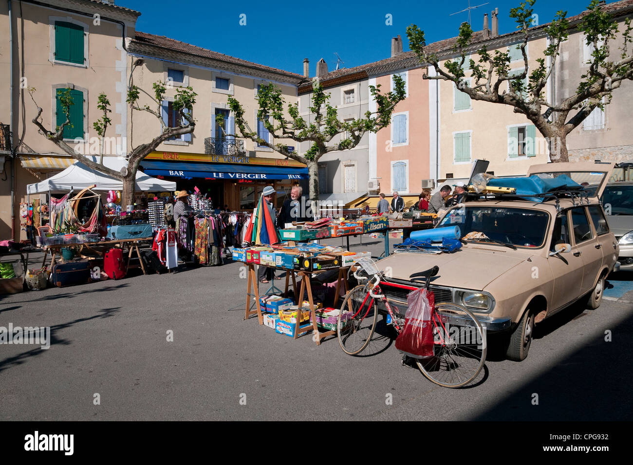 Vallon Pont d ' Arc, Ardeche, Frankreich Stockfoto