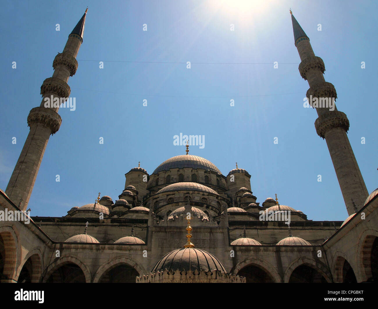 Yeni Camii, Moschee, Istanbul, Türkei Stockfoto