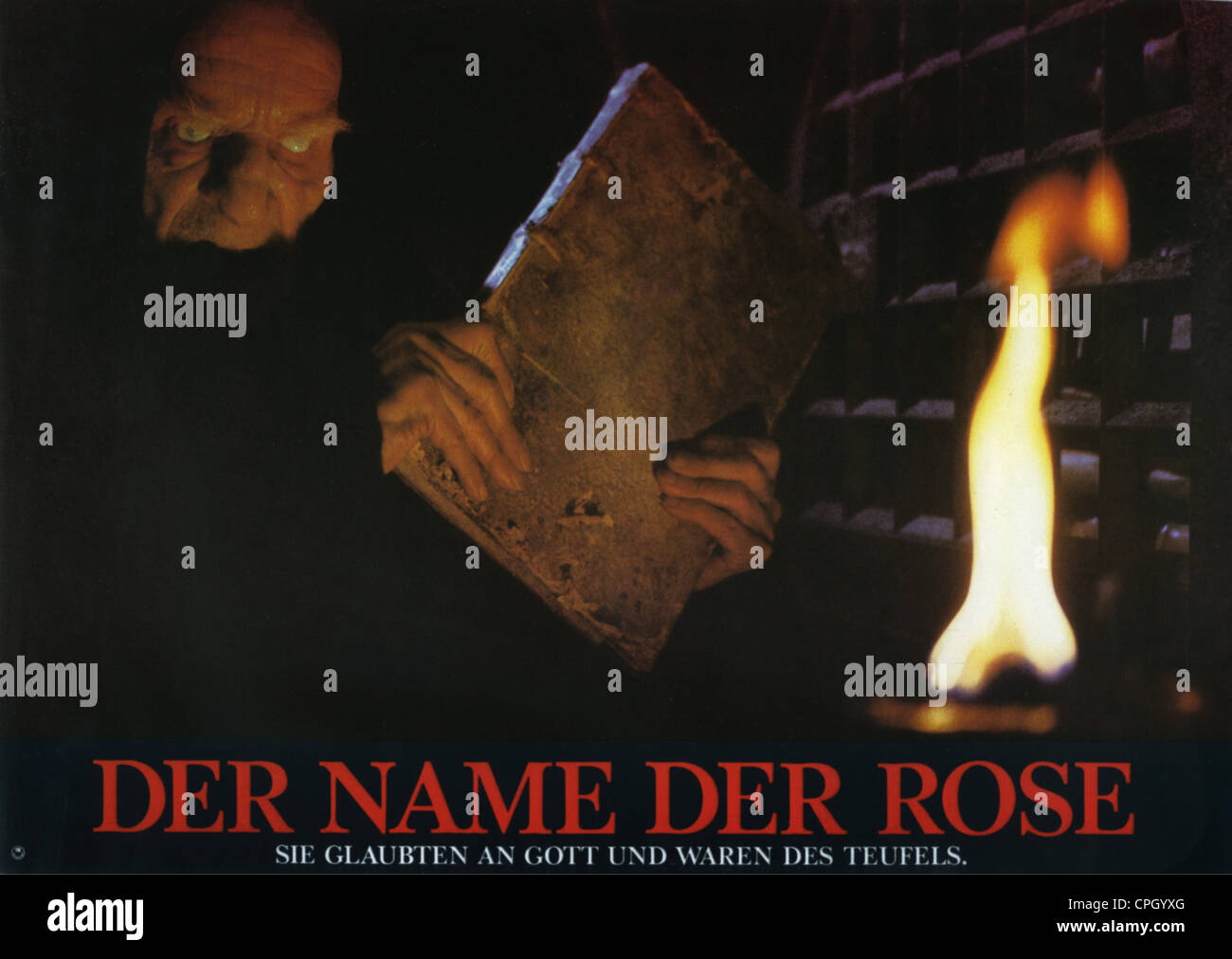 Film, "Der Name der Rose" (Il Nome della Rosa / Le Nom De La rose), DEU / ITA / FRA 1986, Regie: Jean-Jacques Annaud, Sce Stockfoto