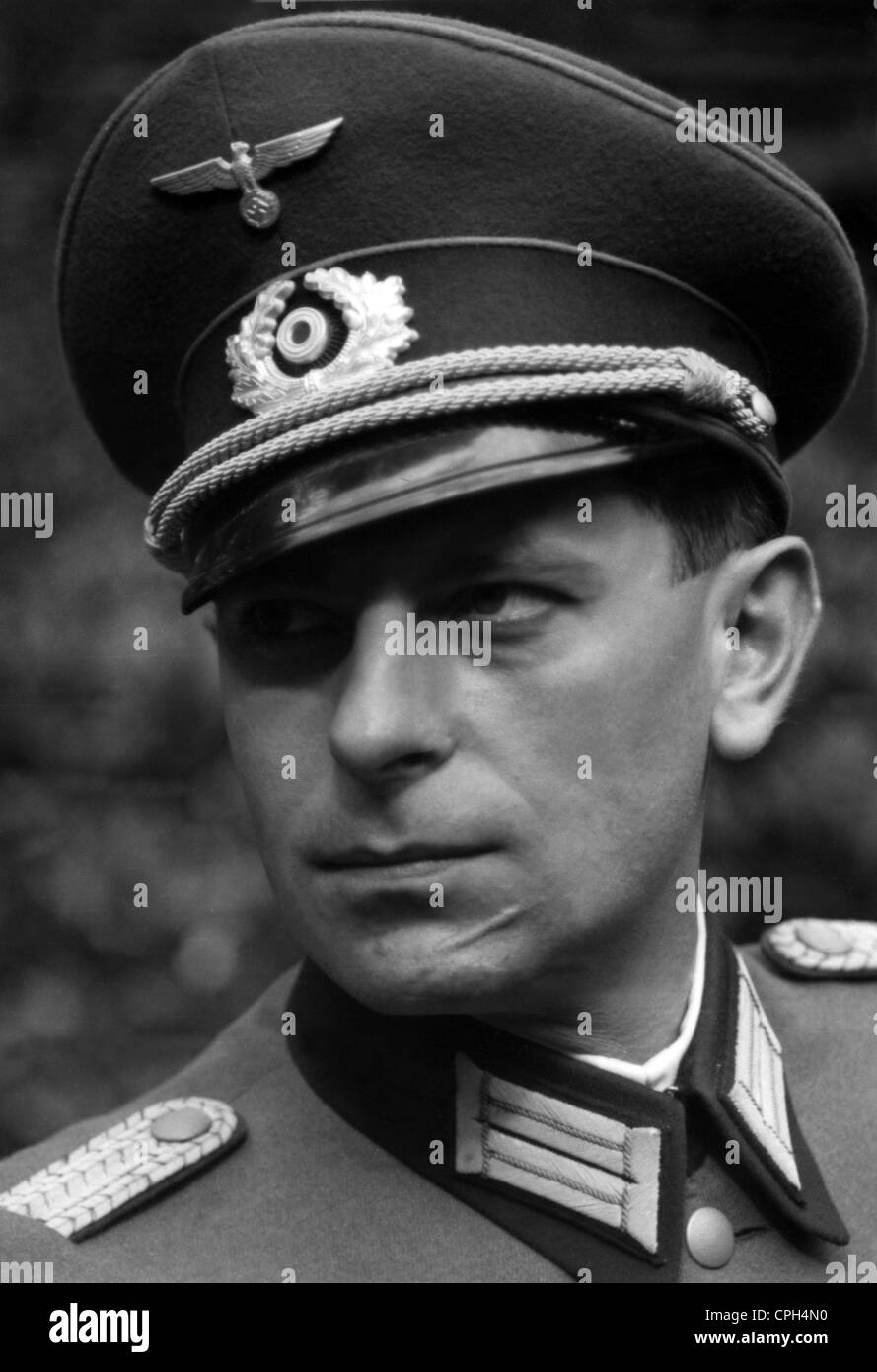 Brentani, Mario Heil de, 5.3.1908 - 1982, deutscher Schriftsteller/Autor und Verleger, Portrait, als Kriegsberichterstatter Wehrmacht, 1941 Stockfoto