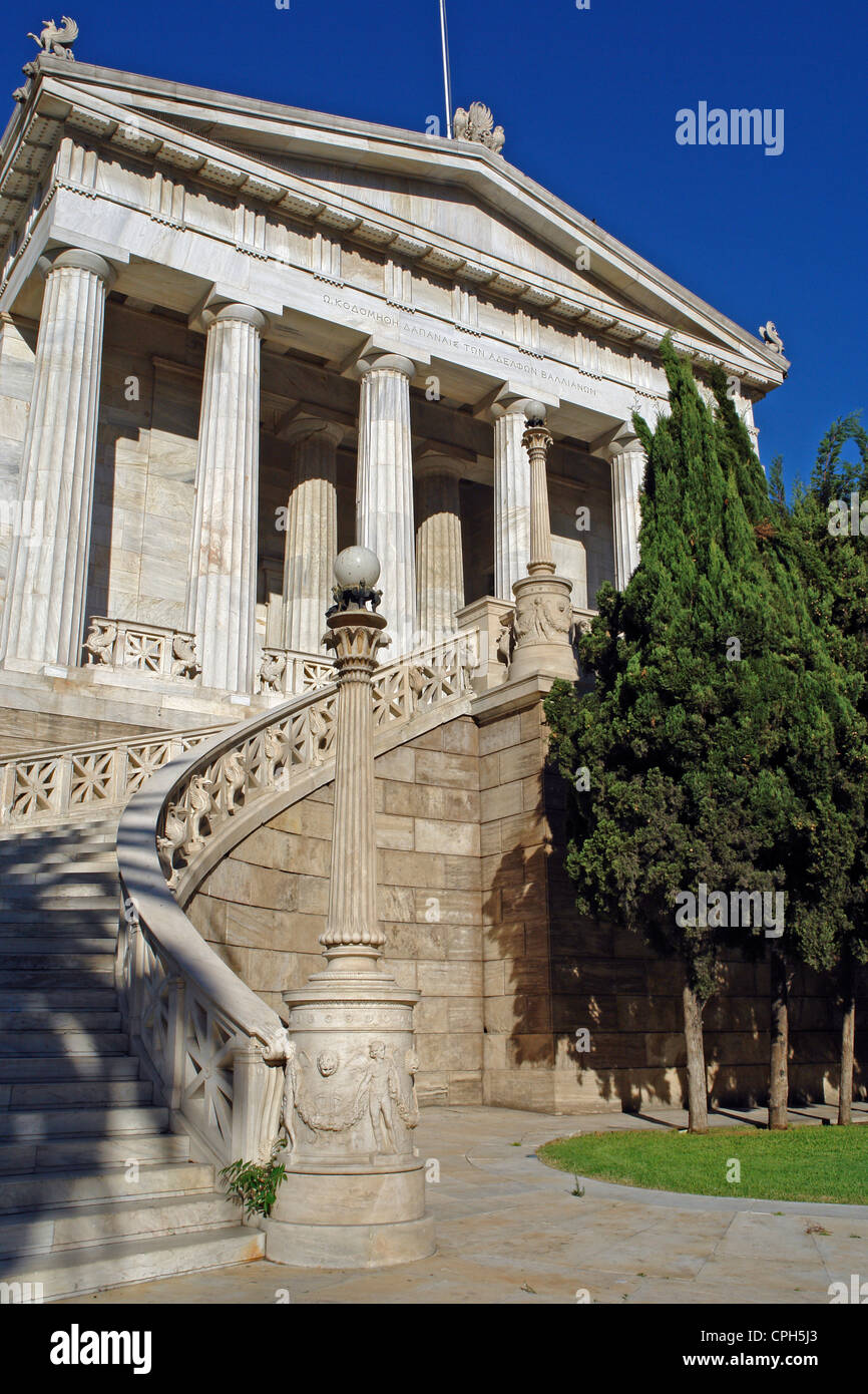 Europa Griechenland Attika Athen Nationalbibliothek