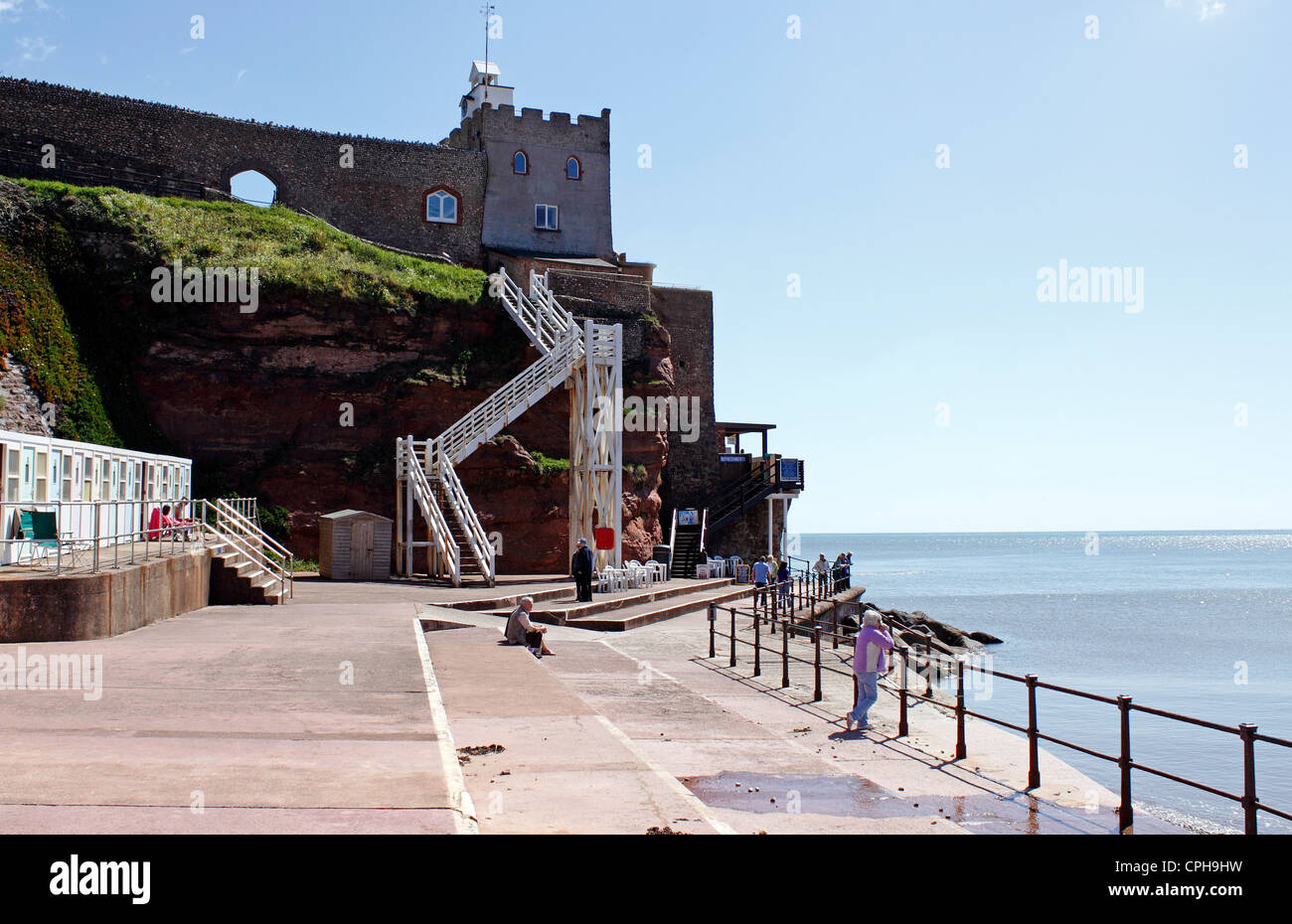The_clock_tower_sidmouth Stockfotos und bilder Kaufen Alamy
