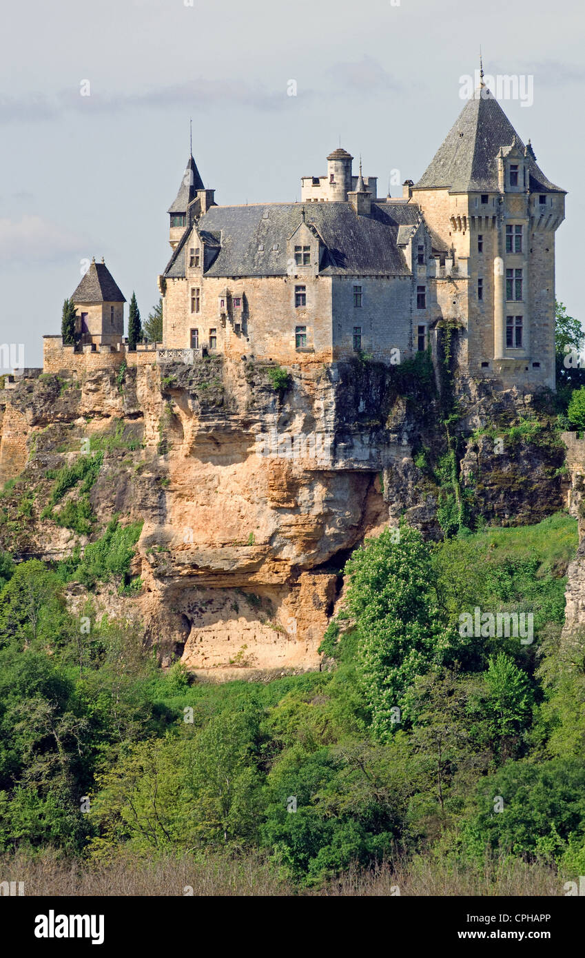 Chateau de Montfort in der Dordogne (24)Departement von Frankreich