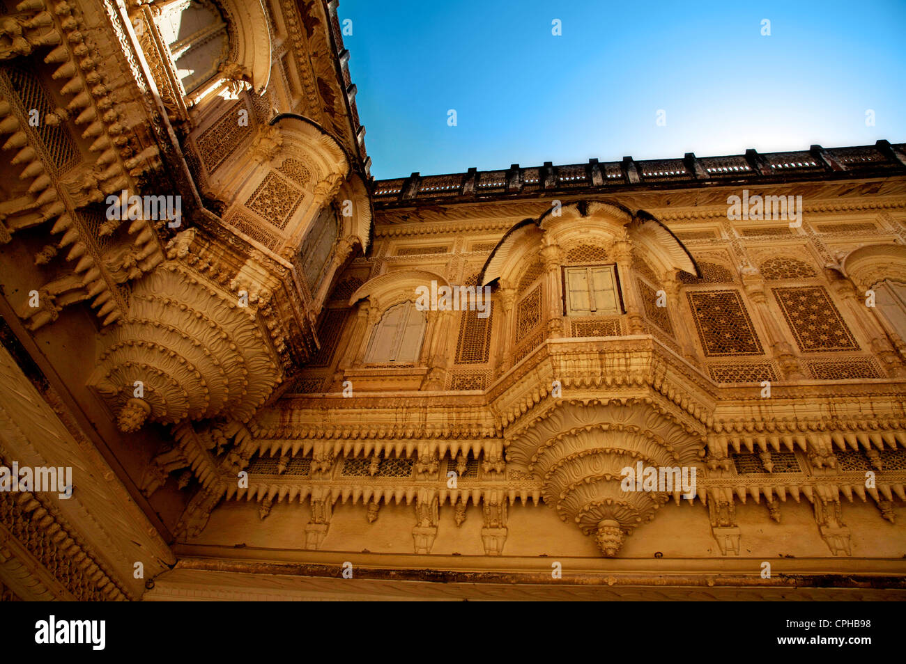 Fort Meherangarh Jodhpur Stockfoto