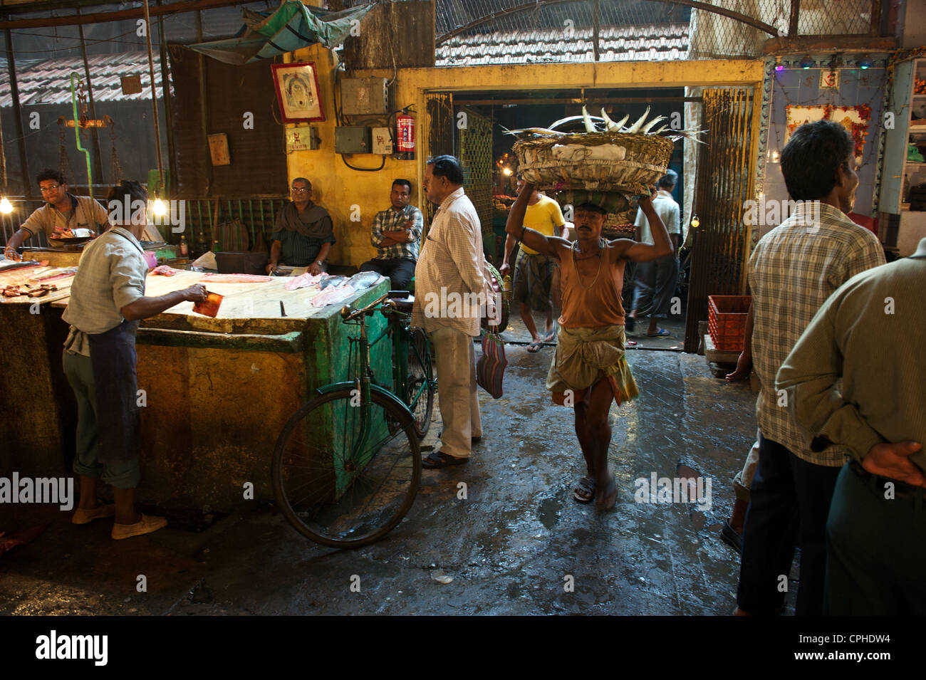 Zentralen Kalkutta, Westbengalen, Indien Stockfoto