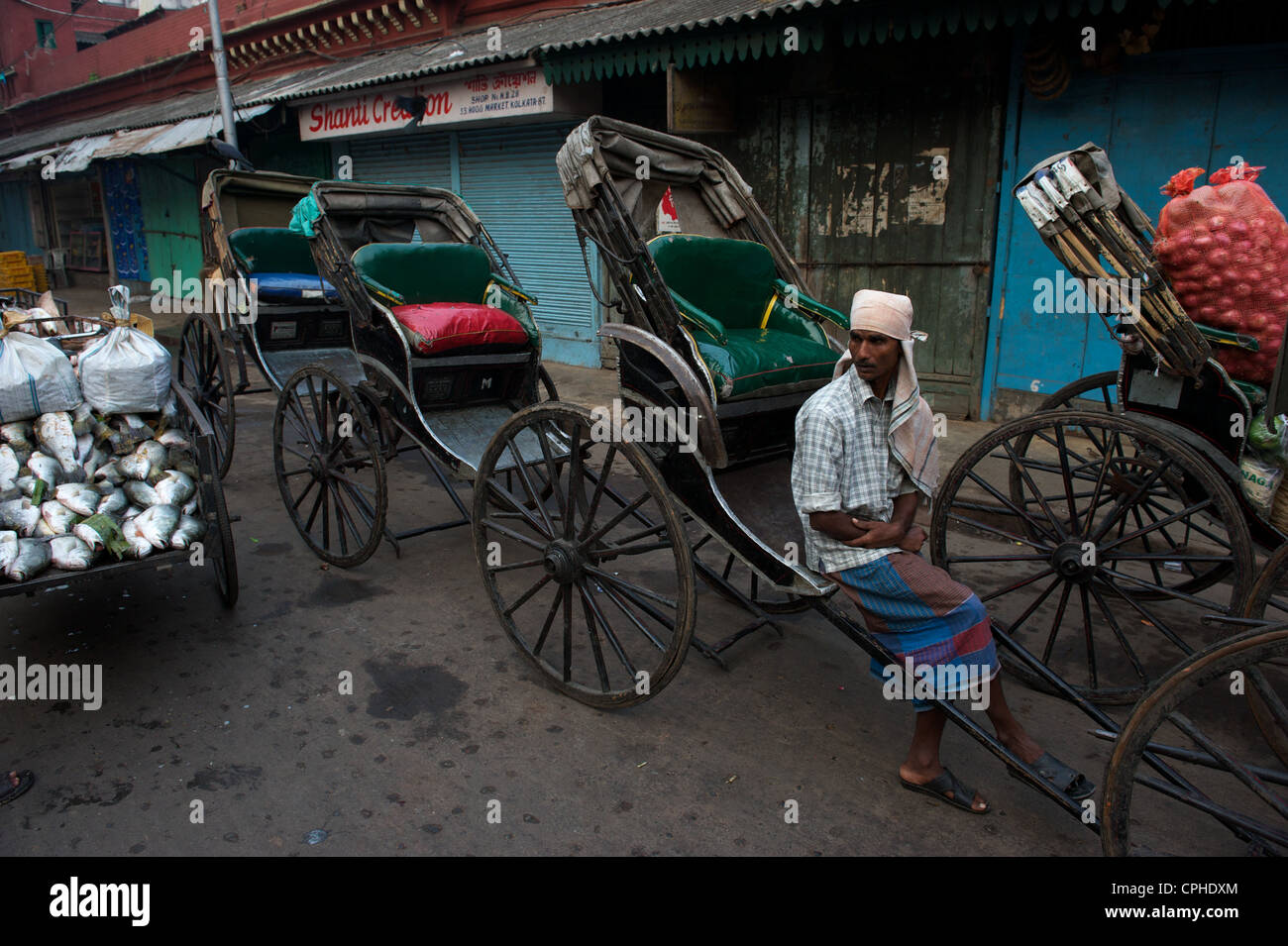 Zentralen Kalkutta, Westbengalen, Indien Stockfoto