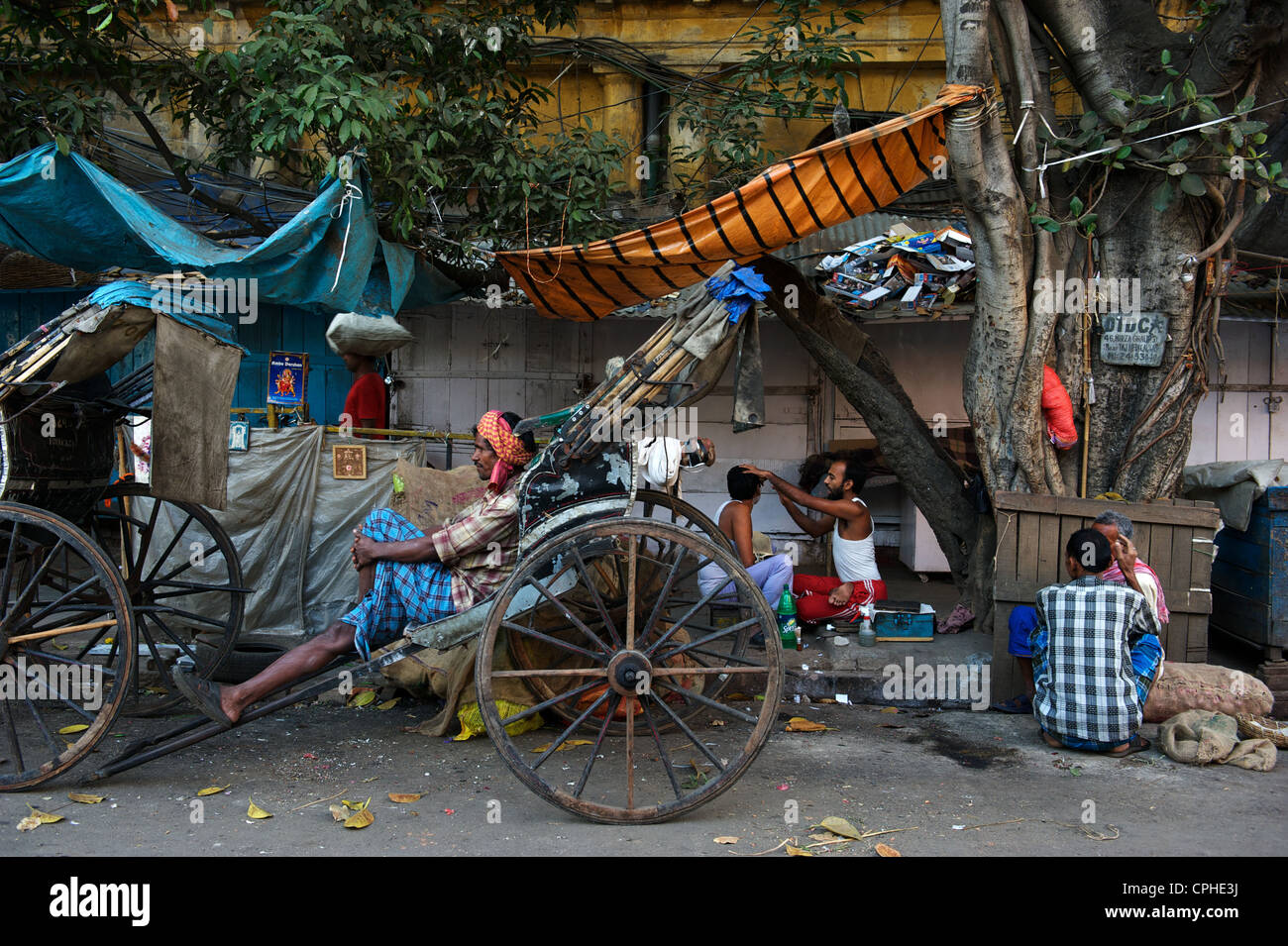 Sudder Street District, Central Kalkutta, Westbengalen, Indien Stockfoto
