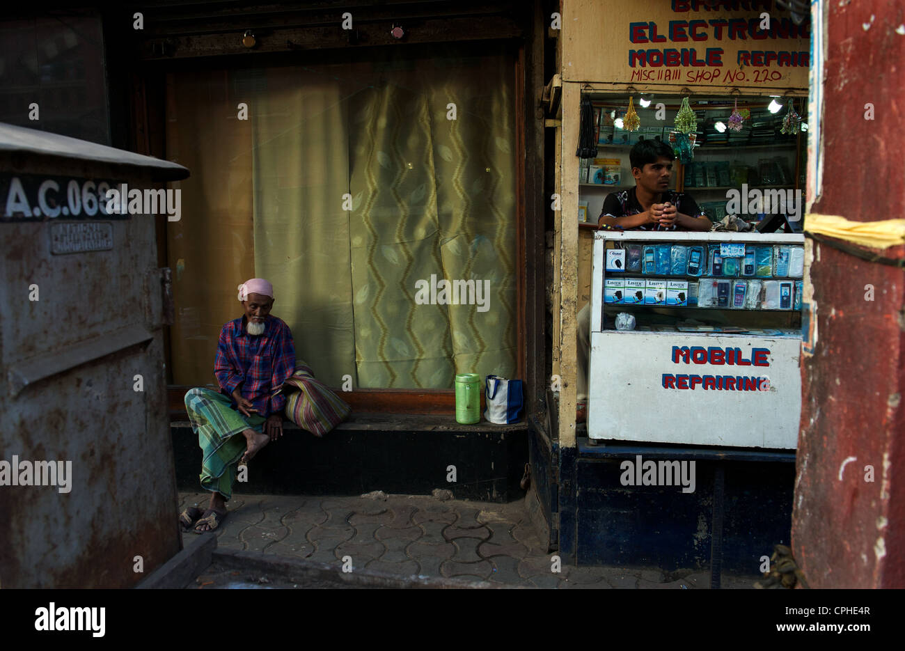 Sudder Street District, Cenral Kalkutta, Westbengalen, Indien Stockfoto