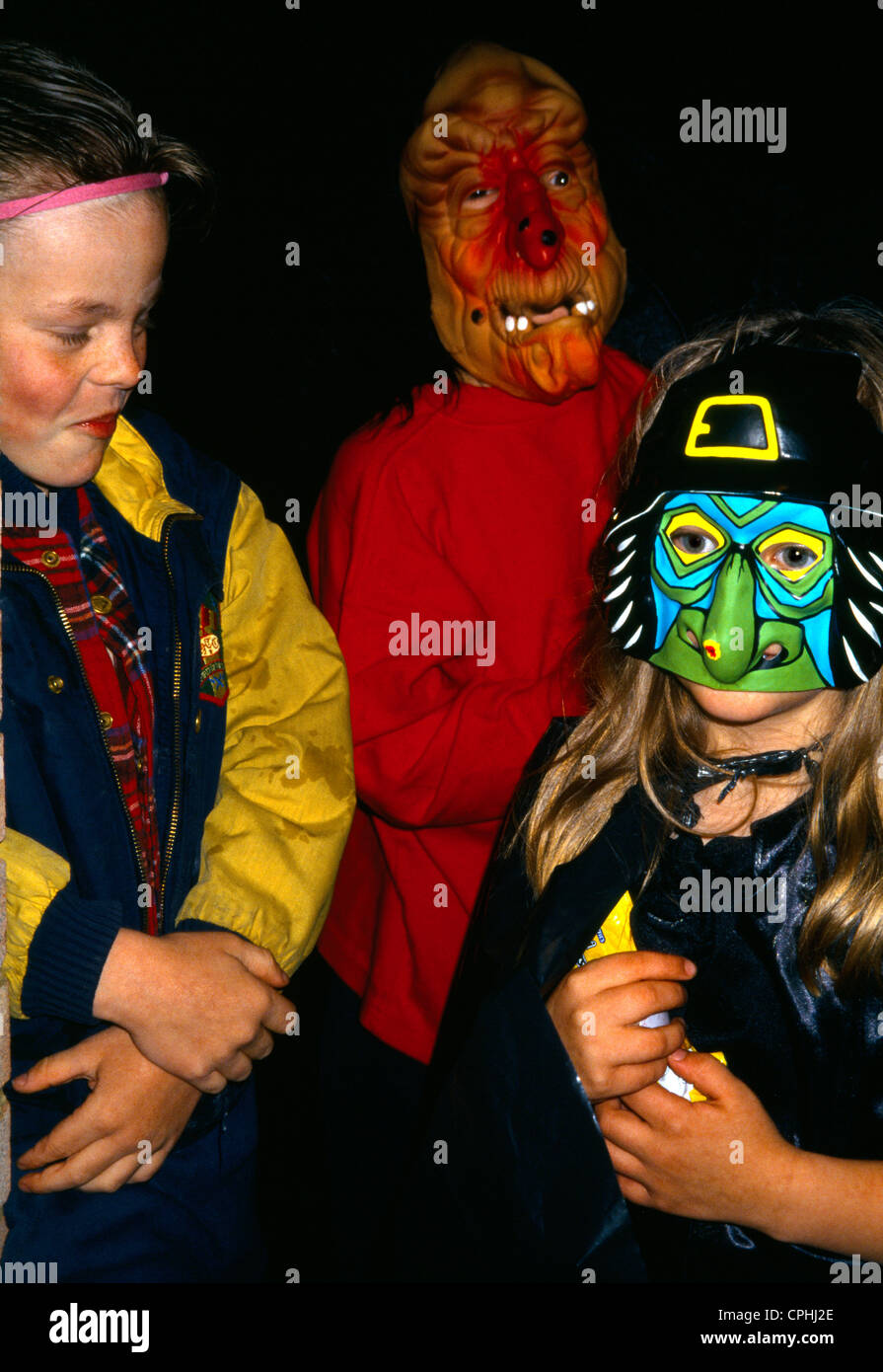 Halloween Trick Or Treat Epsom Surrey Stockfoto