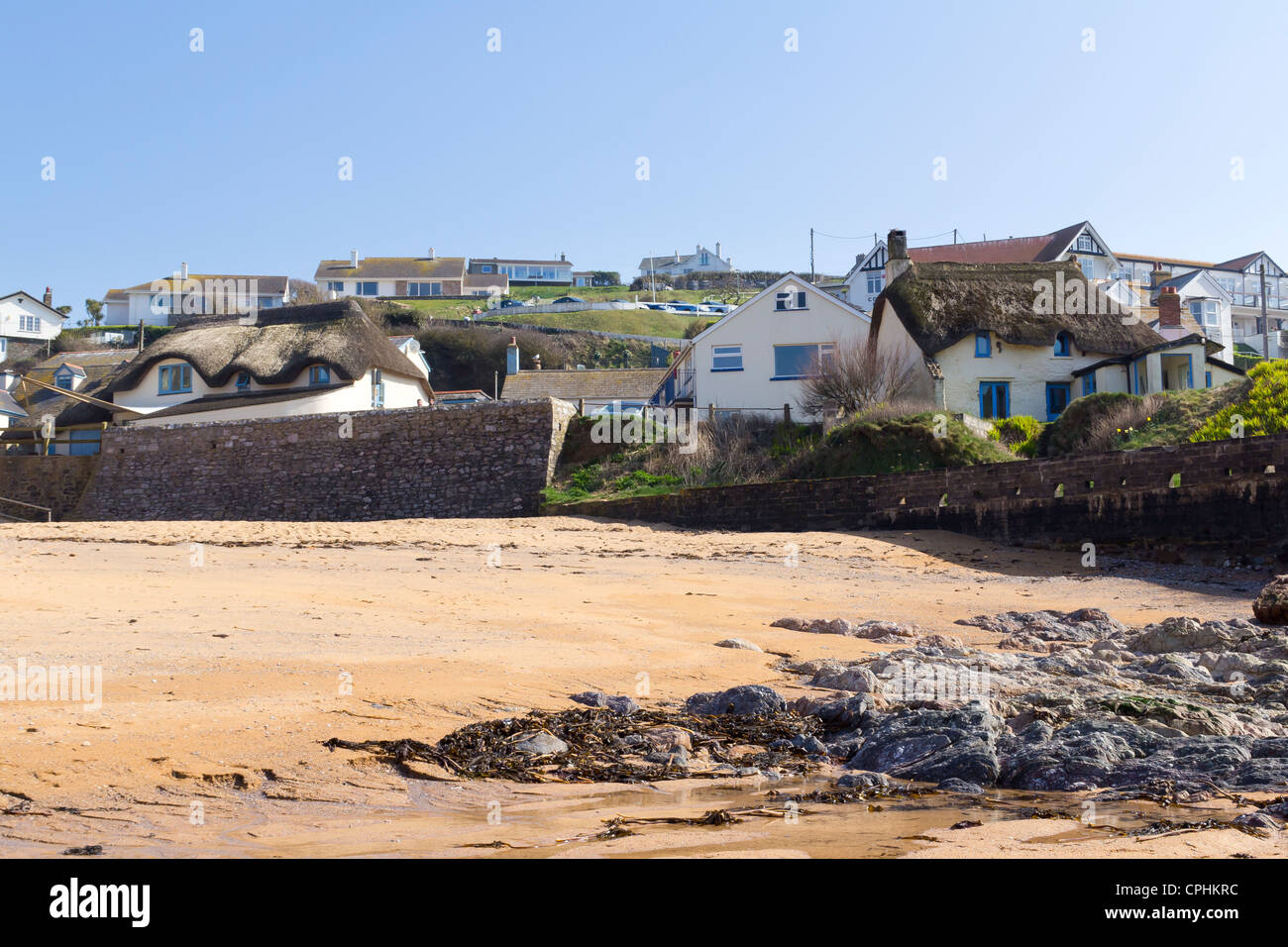 Der Strand von Hope Cove, South Hams Devon England UK Stockfoto