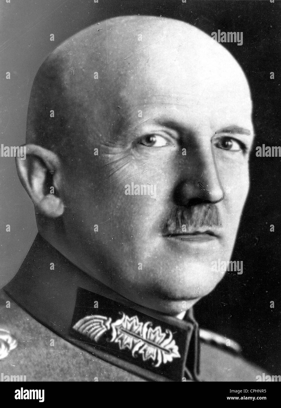Portrait von General Kurt von Schleicher, 14. Januar 1927 (s/w Foto) Stockfoto