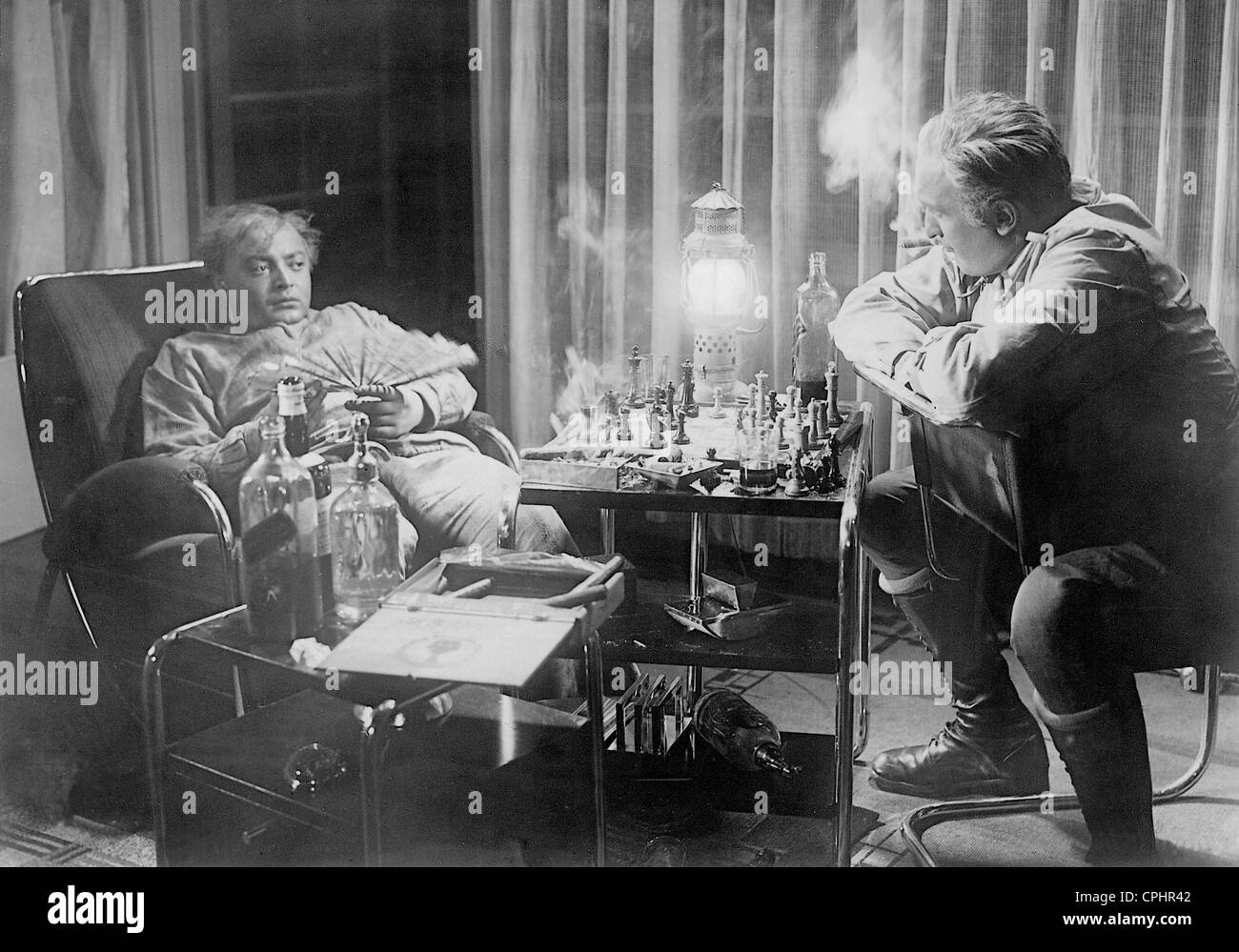 Peter Lorre und Hans Albers in "F.p. 1 ist nicht zu beantworten", 1932 Stockfoto