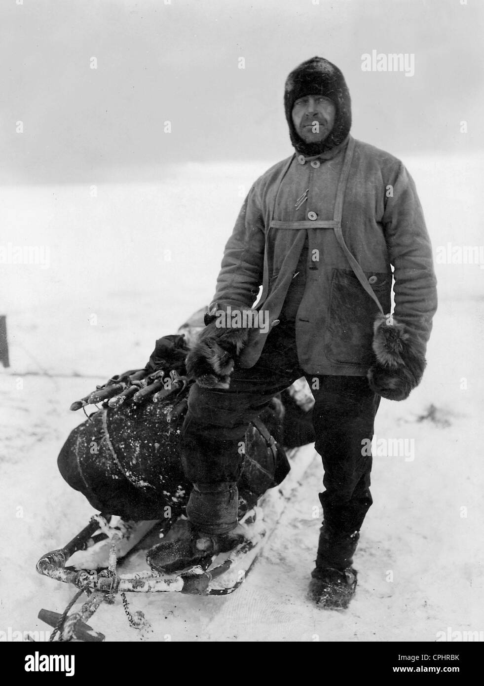 Robert F. Scott, 1910/11 Stockfoto