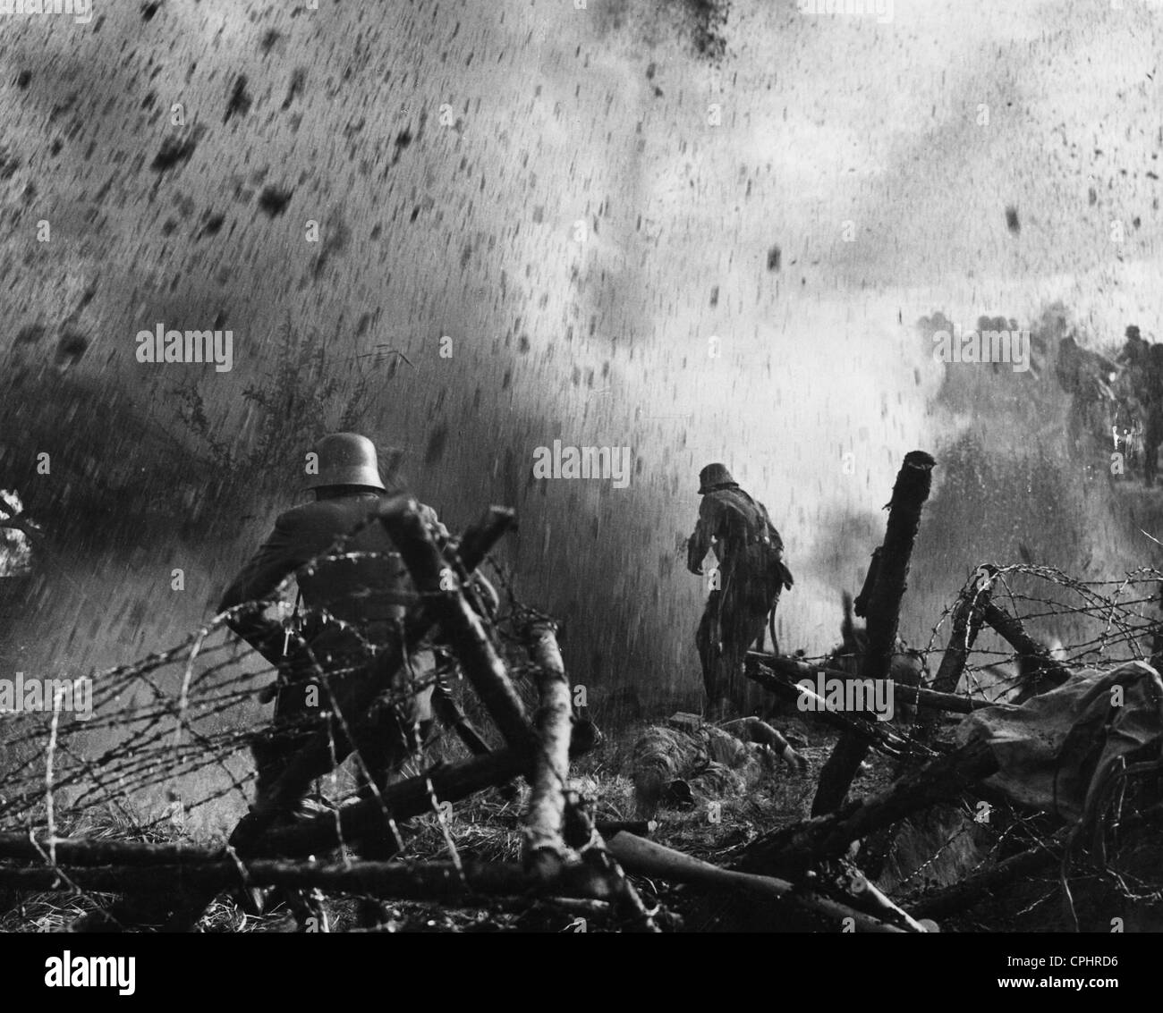 Die Schlacht von Verdun im ersten Weltkrieg Stockfoto