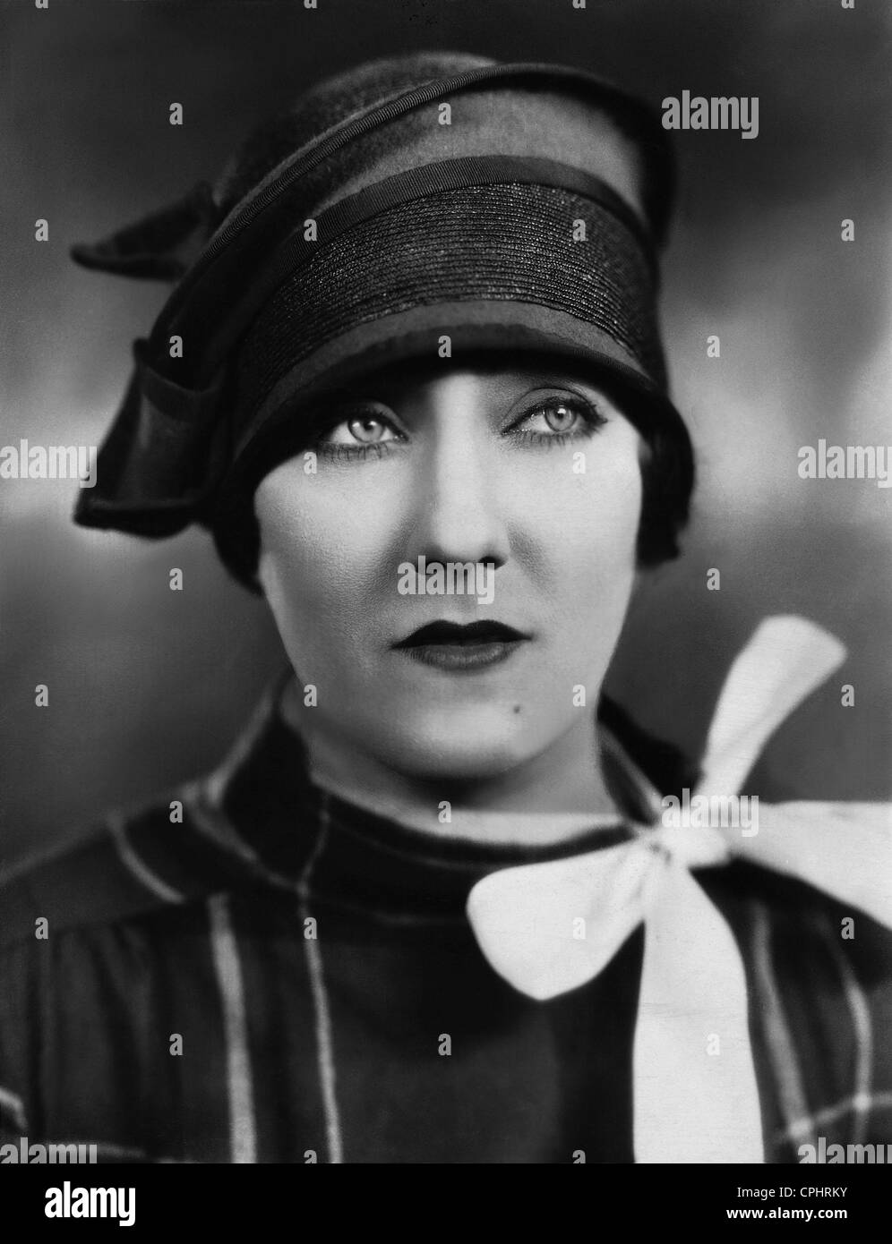 US-amerikanische Schauspielerin Gloria Swanson (1899-1983). Stockfoto