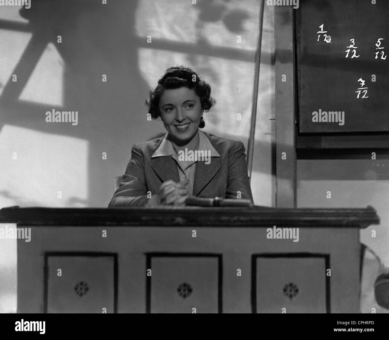 Jenny Jugo in "Unser Latexszene Doktor", 1940 Stockfoto