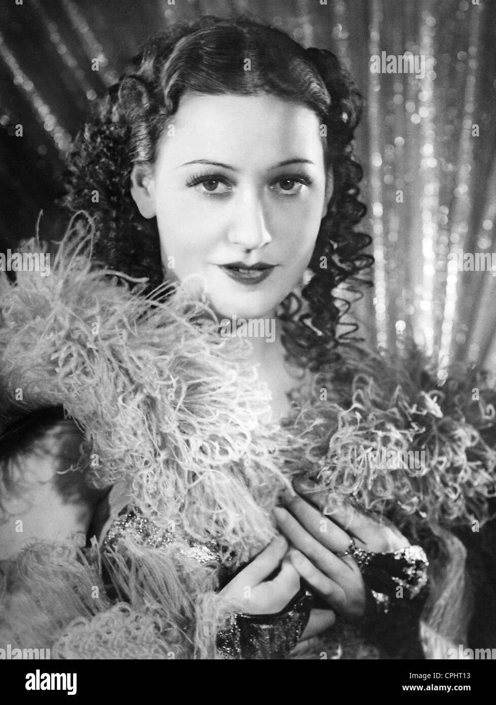 Heli Finkenzeller in "Boccaccio", 1936 Stockfoto