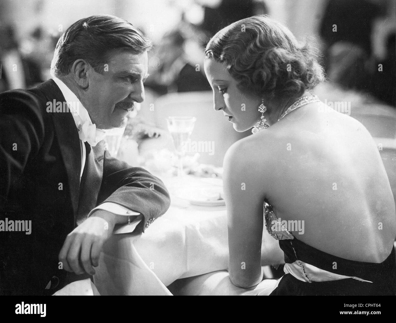 Rudolf Forster und Brigitte Helm in "Die Gräfin von Monte Christo", 1932 Stockfoto