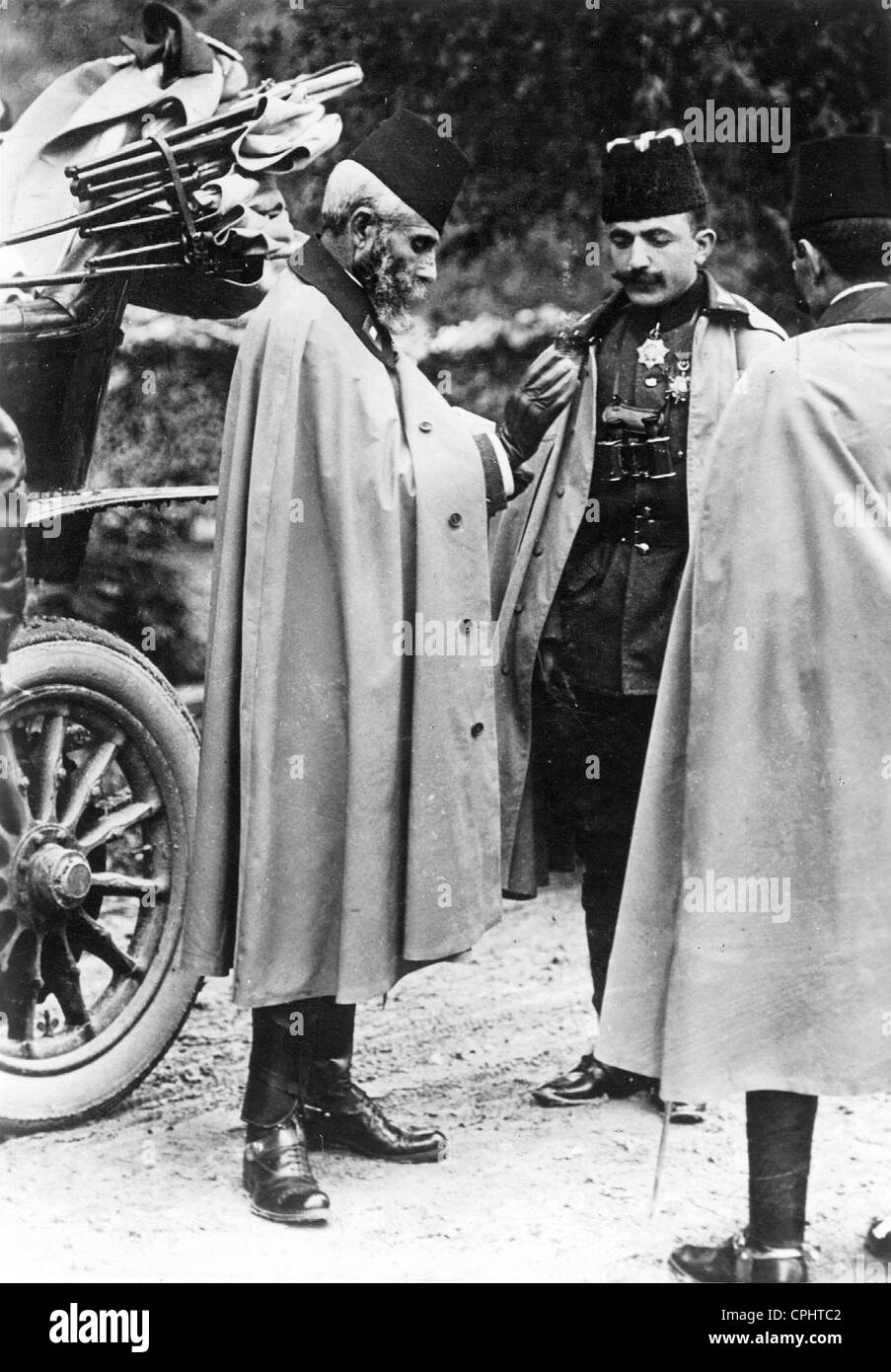 Mahmut Schefket Pascha und Enver Pascha, 1908 Stockfoto