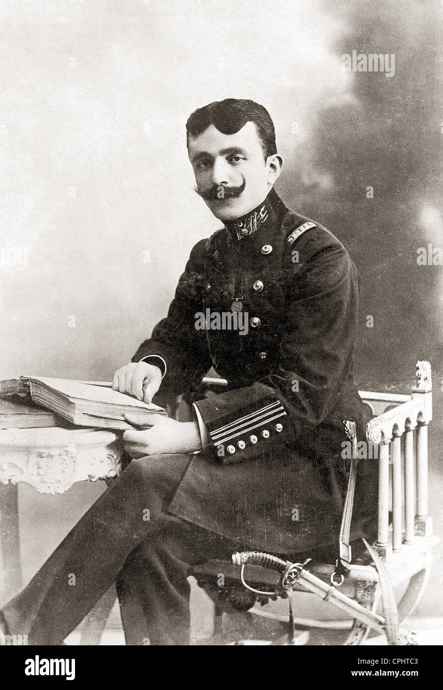 Enver Pascha, 1909 Stockfoto