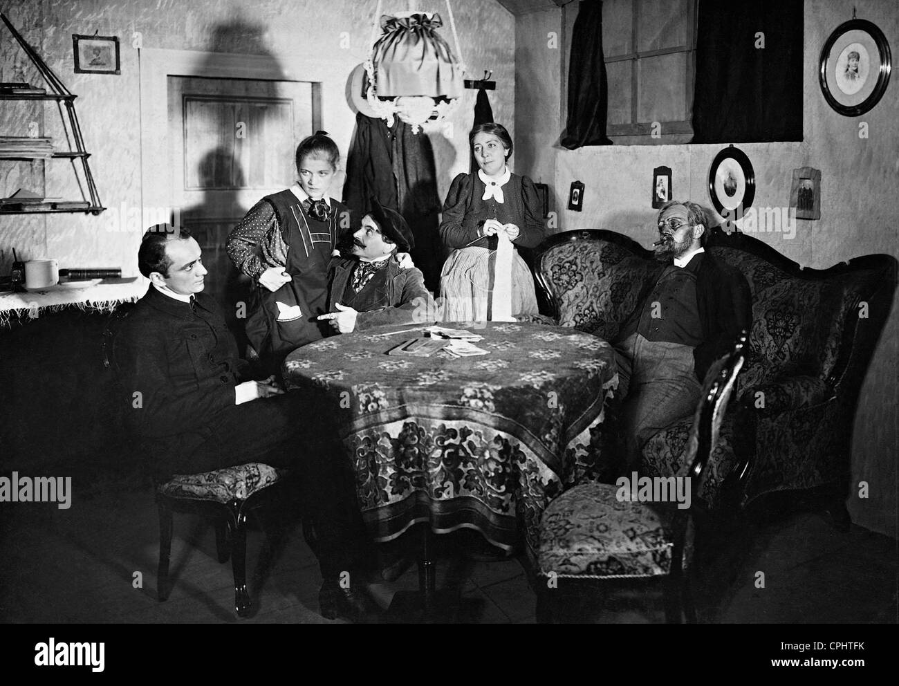 Theateraufführung von "Die Wildente", 1916 Stockfoto