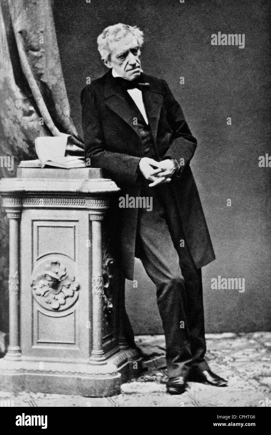 Franz Grillparzer, 1861 Stockfoto