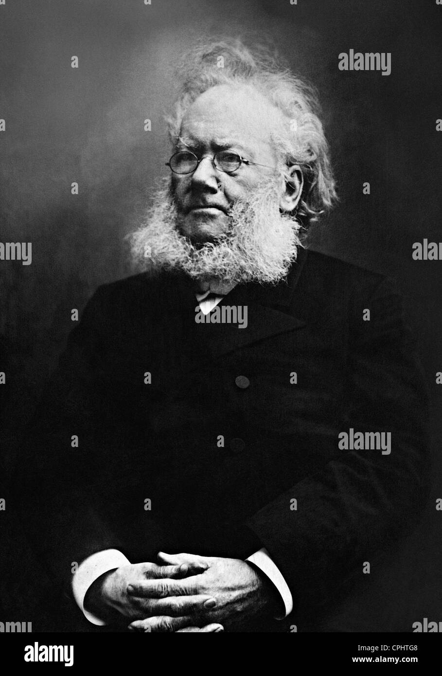 Henrik Ibsen, 1898 Stockfoto