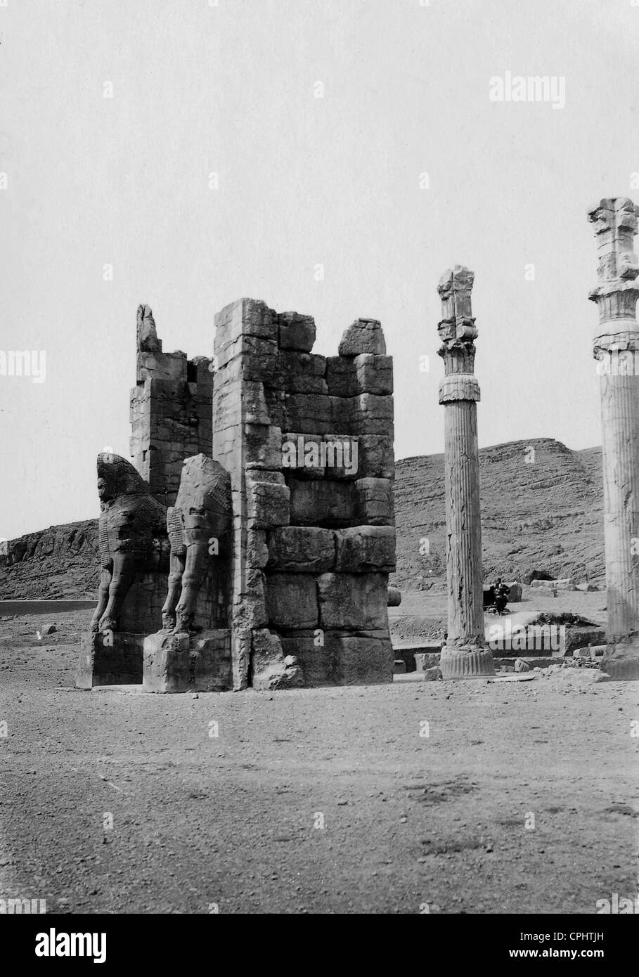Palast von Darius, 1933 Stockfoto