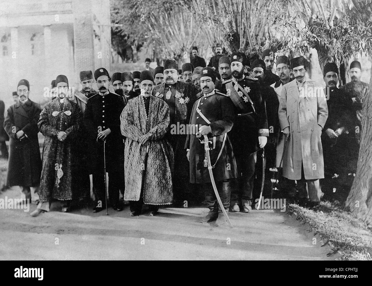 Mohammed Ali Schah, 1908 Stockfoto