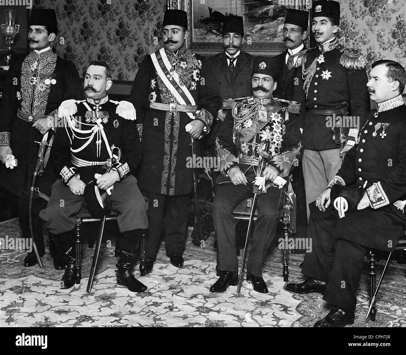 Prinz Khan Mirza in St. Petersburg, 1900 Stockfoto