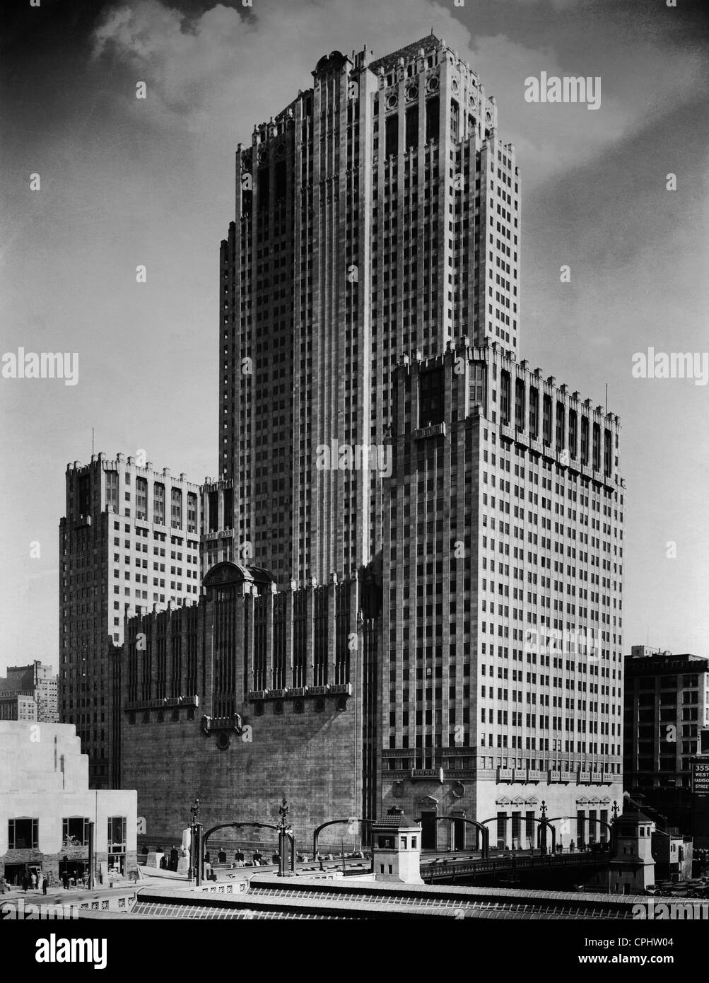 Oper in Chicago, 1933 Stockfoto