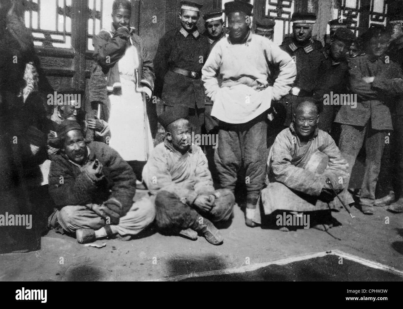Chinesische Henker während des Boxeraufstands 1900 Stockfoto