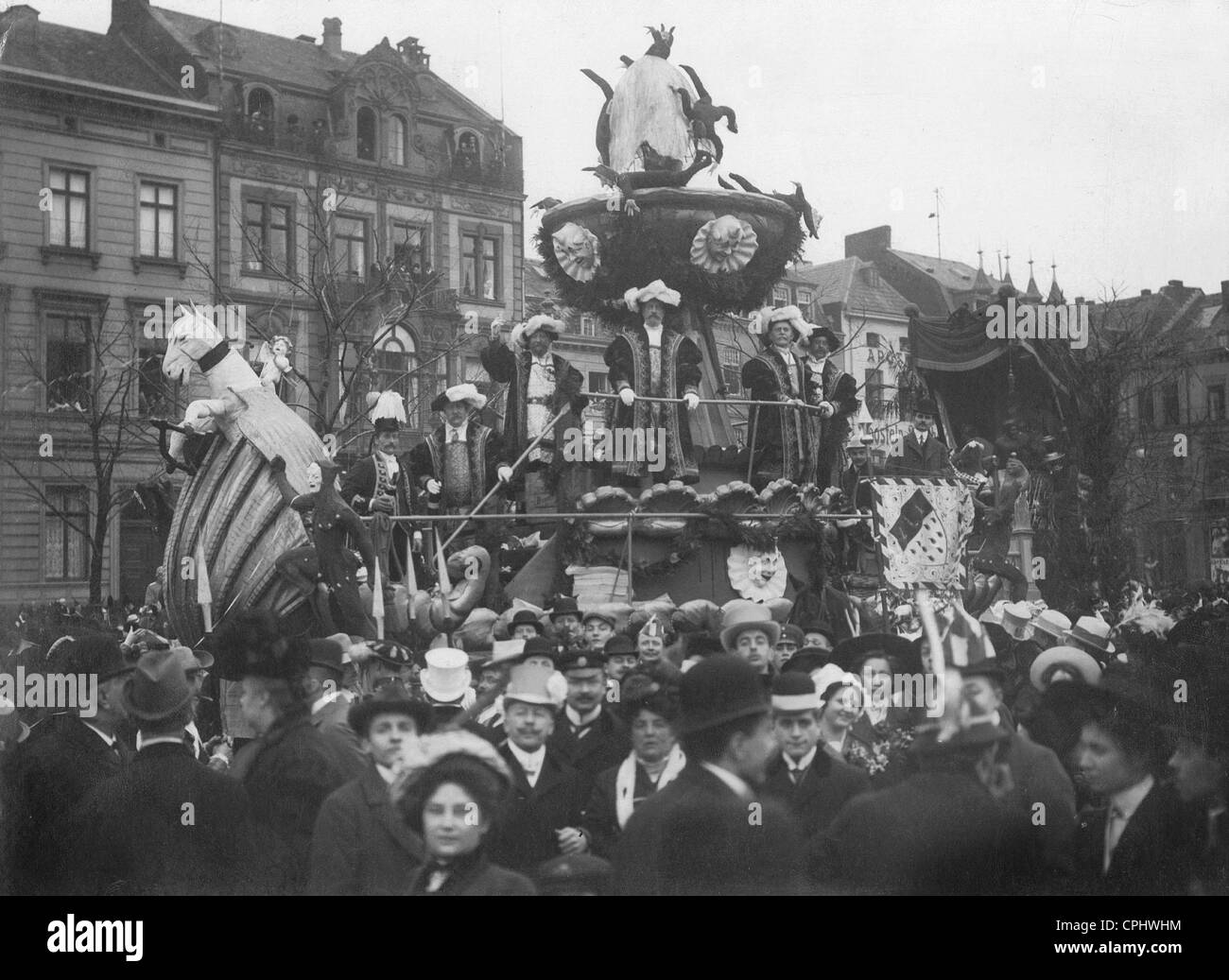Rosenmontag Umzug in Köln Stockfoto