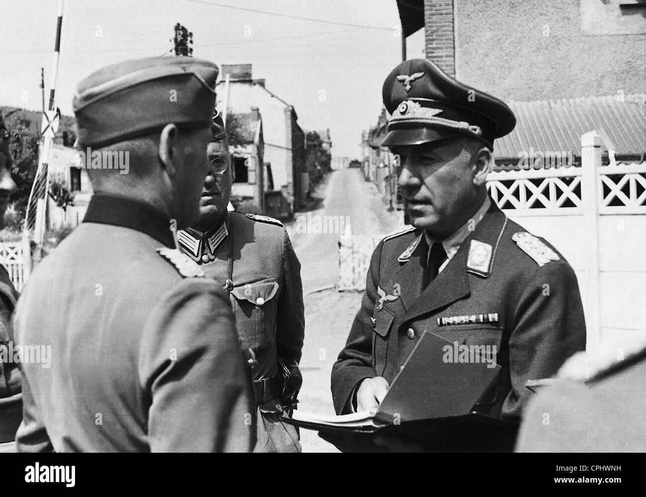 Fritz Todt im besetzten Frankreich, 1940 Stockfoto