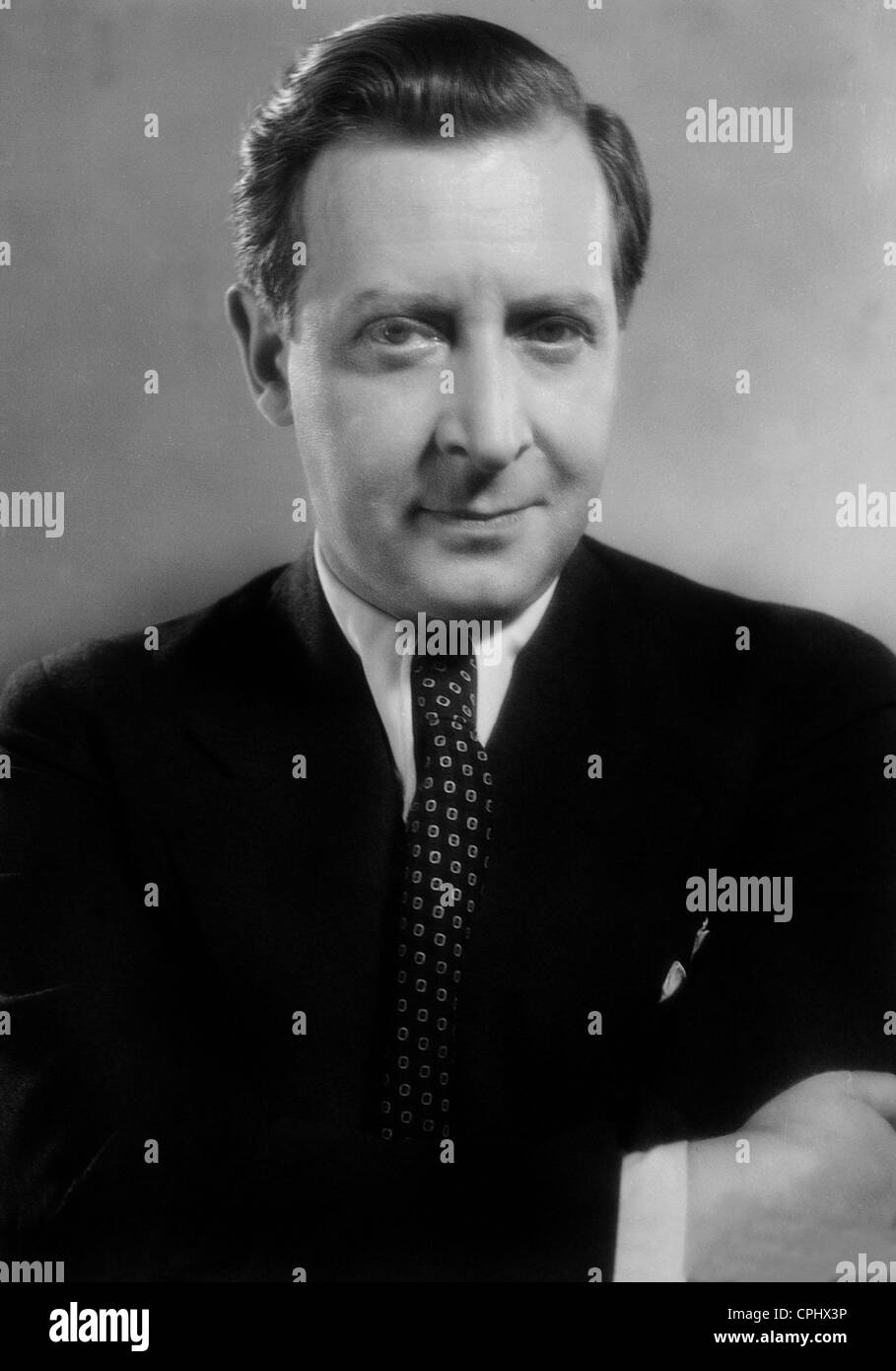 Fritz Odemar in "geht Herr Kobin für ein Abenteuer", 1934 Stockfoto