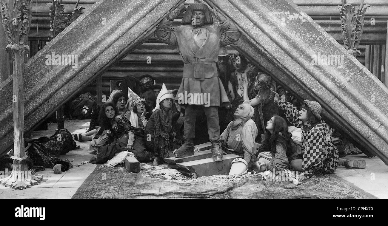 Paul Wegener in "Der Golem", 1915 Stockfoto