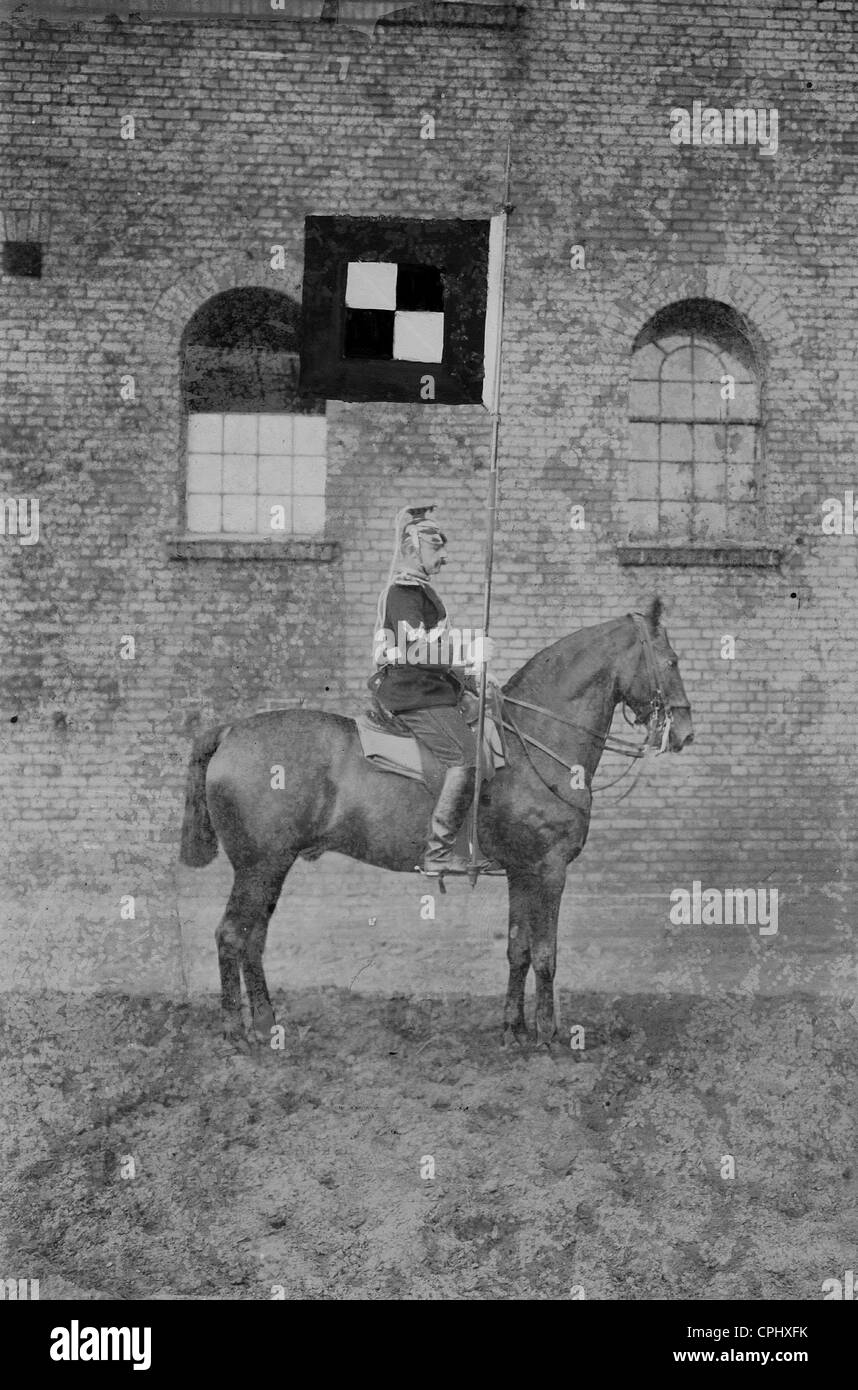 Flagge des Kommandeurs in Ostasien während des Boxer-Aufstandes Stockfoto