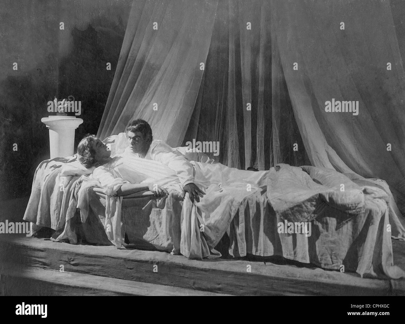 Johanna Hofer und Fritz Kortner in "Othello", 1922 Stockfoto