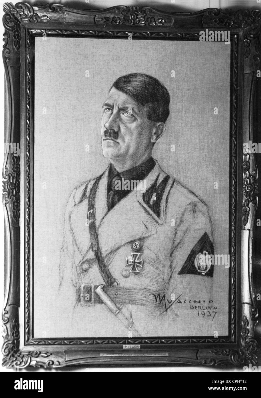 Adolf Hitler Stockfoto