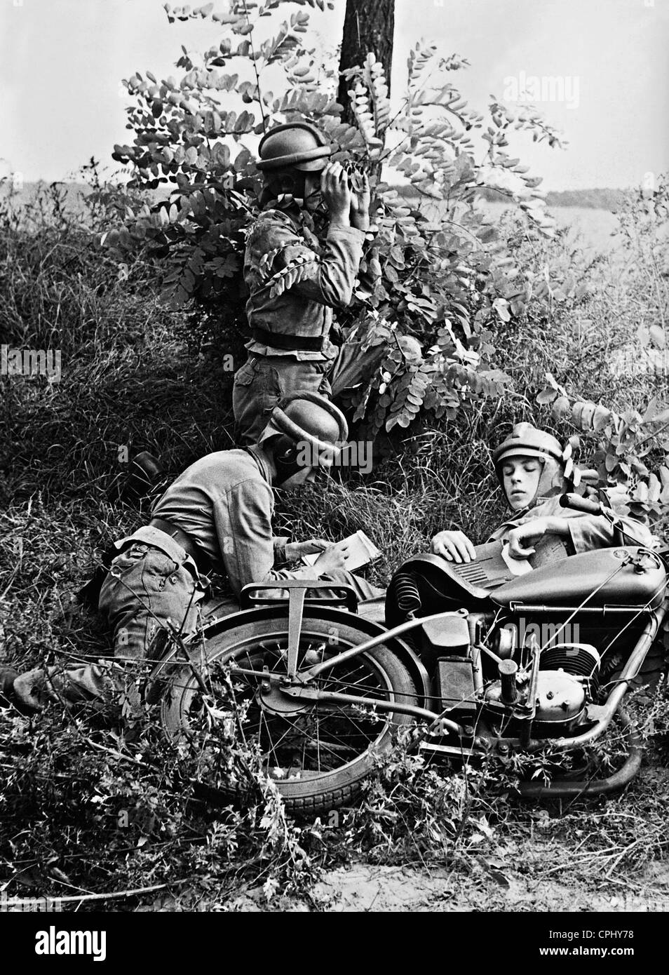 Vormilitärische Ausbildung in der Hitler-Jugend, 1942 Stockfoto