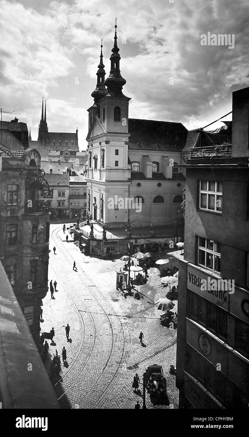 St. Michael Kirche, Brünn Stockfoto