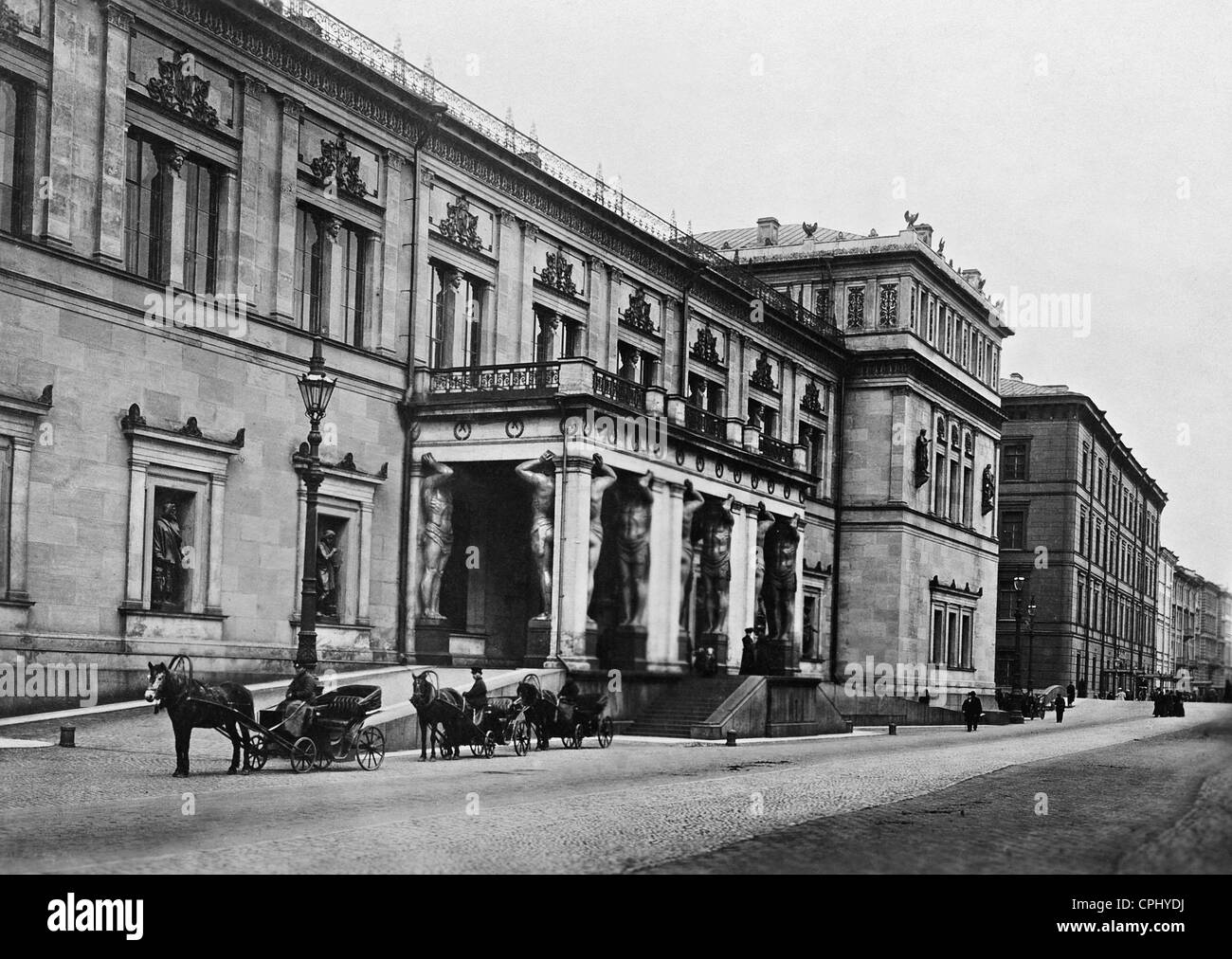 Die Staatliche Eremitage in Leningrad, 1935 Stockfoto