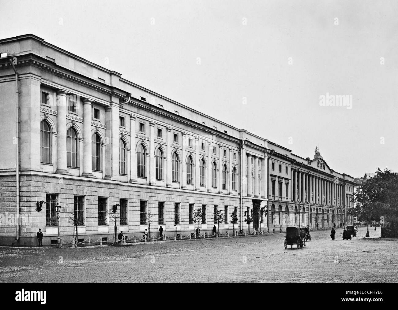 Kaiserlichen öffentlichen Bibliothek in St. Petersburg Stockfoto